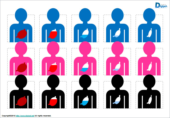 胃袋のイラスト画像2