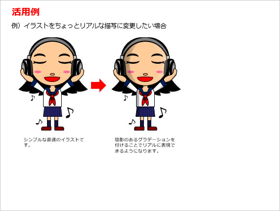 グラデーションパターン