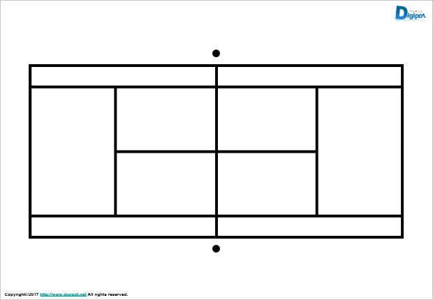 テニスコート図2