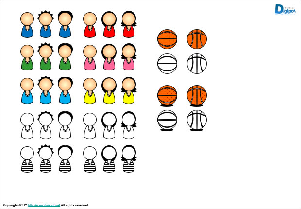 バスケットボールコート図3
