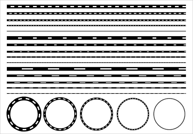 線路線、鉄道線画像