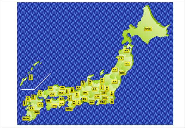 日本地図1画像