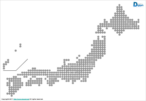 日本地図2画像