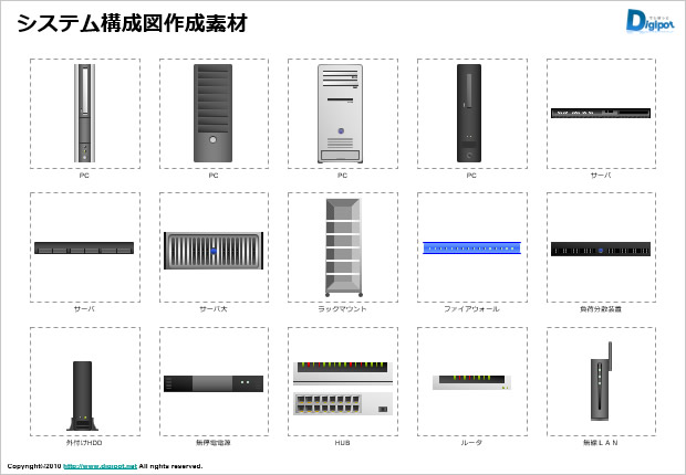 システム構成図サンプル画像2