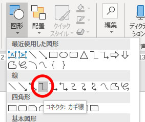 コネクタ線の説明図