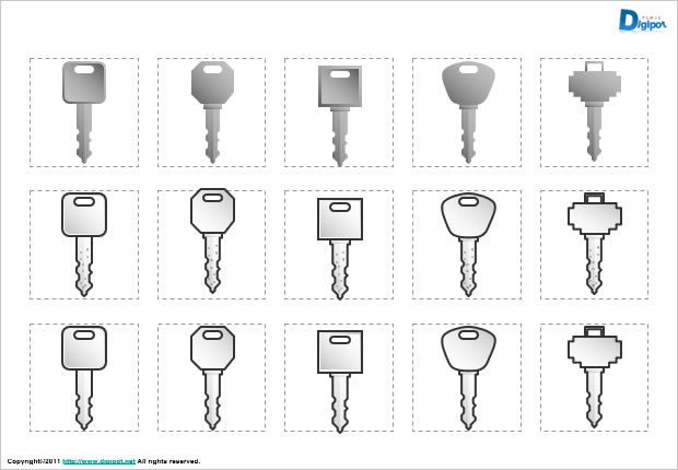 鍵のイラスト画像3