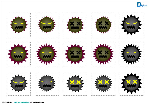 コンピューターウィルスのイラスト画像5