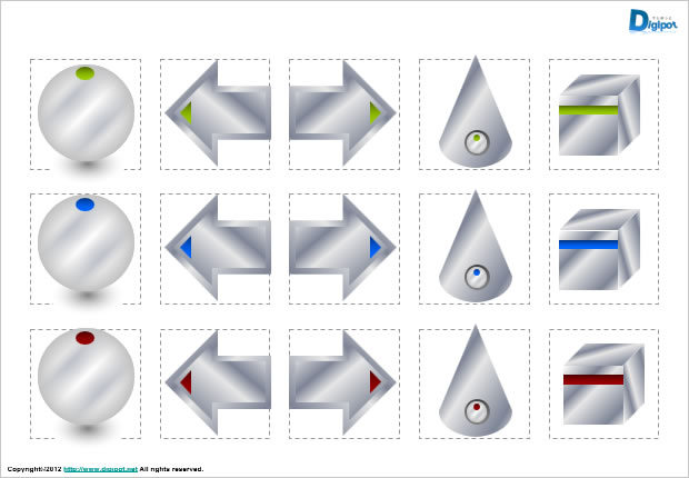 メタリックな機器パーツ画像3