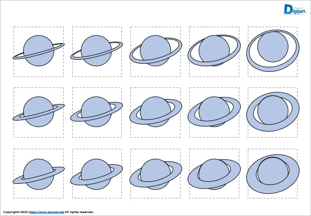 惑星型図形画像3