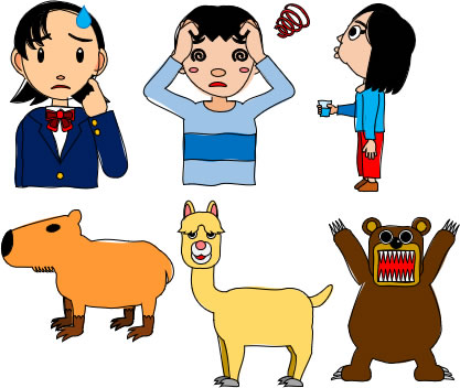 スケッチ適用後のパワポイラスト画像