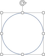 円の描画の説明画像