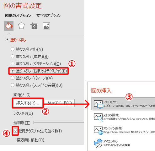 塗りつぶしの説明画像