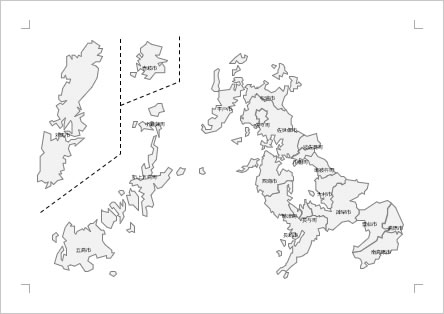 長崎県の地図 Excel エクセル フリー素材 無料素材のdigipot