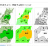 福島県のおとなり、隣接する県のイラスト画像