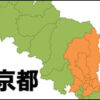京都府の地図（PNG形式画像）