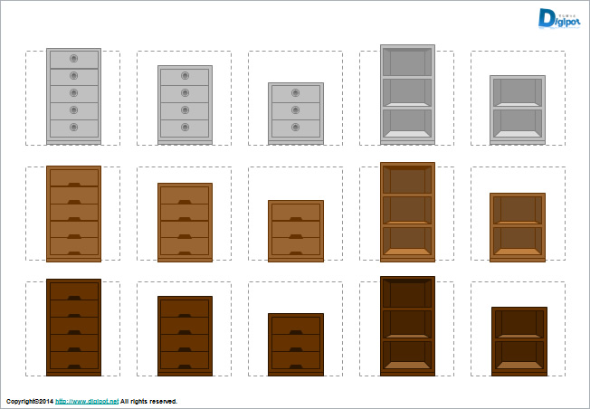 家具のイラスト画像