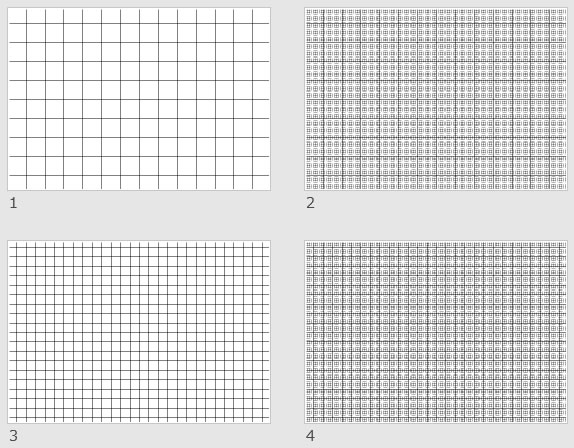 グリッドテンプレート画像