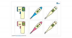 体温計のイラスト画像