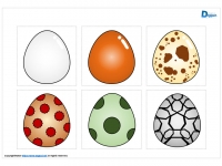 卵のイラスト画像