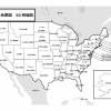 アメリカの州地図画像